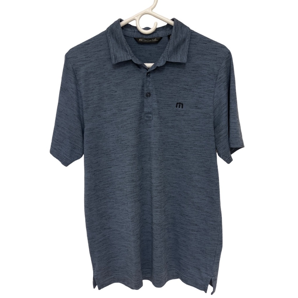 Travis Mathew❗️ Polo Shirt Men’s Medium Blue Gray